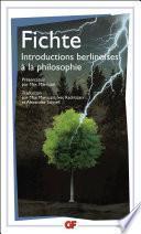Télécharger le livre libro Introductions Berlinoises à La Philosophie