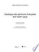 Télécharger le livre libro Catalogue Des Peintures Françaises Xvie-xviiie Siècle