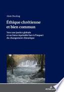Télécharger le livre libro Éthique Chrétienne Et Bien Commun