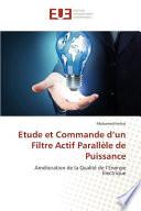 Télécharger le livre libro Etude Et Commande D'un Filtre Actif Parallèle De Puissance