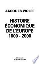 Télécharger le livre libro Histoire économique De L'europe