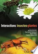 Télécharger le livre libro Interactions Insectes-plantes