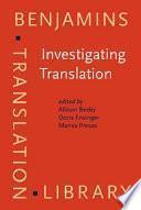 Télécharger le livre libro Investigating Translation