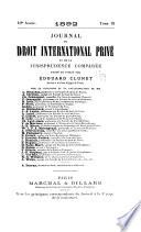 Télécharger le livre libro Journal Du Droit International