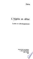 Télécharger le livre libro L'algérie En Débat