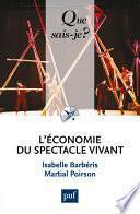 Télécharger le livre libro L'économie Du Spectacle Vivant