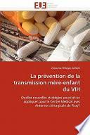 Télécharger le livre libro La Prévention De La Transmission Mère-enfant Du Vih