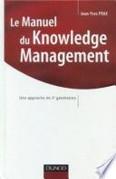 Télécharger le livre libro Le Manuel Du Knowledge Management