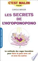 Télécharger le livre libro Les Secrets De L'ho'oponopono, C'est Malin