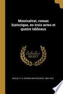 Télécharger le livre libro Montsalvat, Roman Historique, En Trois Actes Et Quatre Tableaux