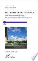 Télécharger le livre libro Mutation Des Communes