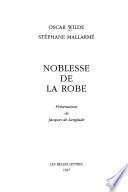 Télécharger le livre libro Noblesse De La Robe