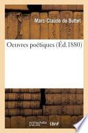 Télécharger le livre libro Oeuvres Poétiques