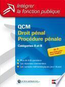 Télécharger le livre libro Qcm Droit Pénal Procédure Pénale - Catégories A Et B