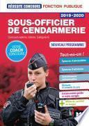 Télécharger le livre libro Réussite Concours - Sous-officier De Gendarmerie - 2019-2020