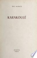 Télécharger le livre libro Karakoulé