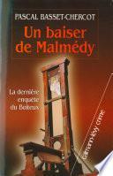 Télécharger le livre libro Un Baiser De Malmedy - La Dernière Enquête Du Boiteux