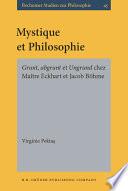 Télécharger le livre libro Mystique Et Philosophie