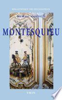 Télécharger le livre libro Montesquieu
