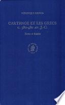 Télécharger le livre libro Carthage Et Les Grecs, C. 580-480 Av. J. -c.