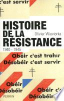 Télécharger le livre libro Histoire De La Résistance