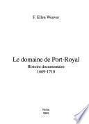 Télécharger le livre libro Le Domaine De Port-royal