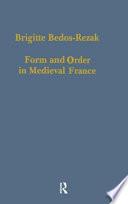Télécharger le livre libro Form And Order In Medieval France