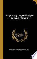 Télécharger le livre libro La Philosophie Géométrique De Henri Poincaré