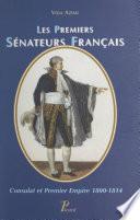 Télécharger le livre libro Les Premiers Sénateurs Français