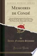 Télécharger le livre libro Memoires De Condé, Vol. 4 Of 6