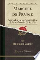 Télécharger le livre libro Mercure De France