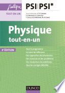 Télécharger le livre libro Physique Tout-en-un Psi-psi* - 4e éd.