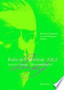 Télécharger le livre libro Poincaré Seminar 2002